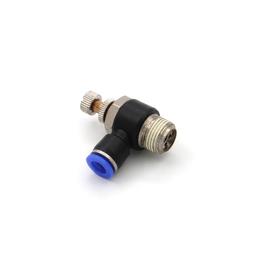 Pneumatic | Fittings | Speed Reducer Valve | 3/8" Male - 8mm | SL-8-3
