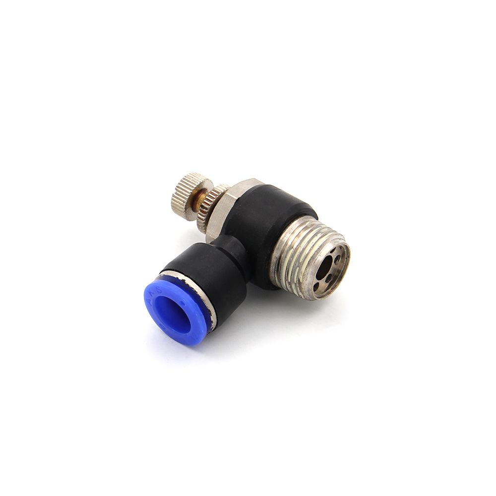 Pneumatic | Fittings | Speed Reducer Valve | 1/2" Male - 12mm | SL-12-4