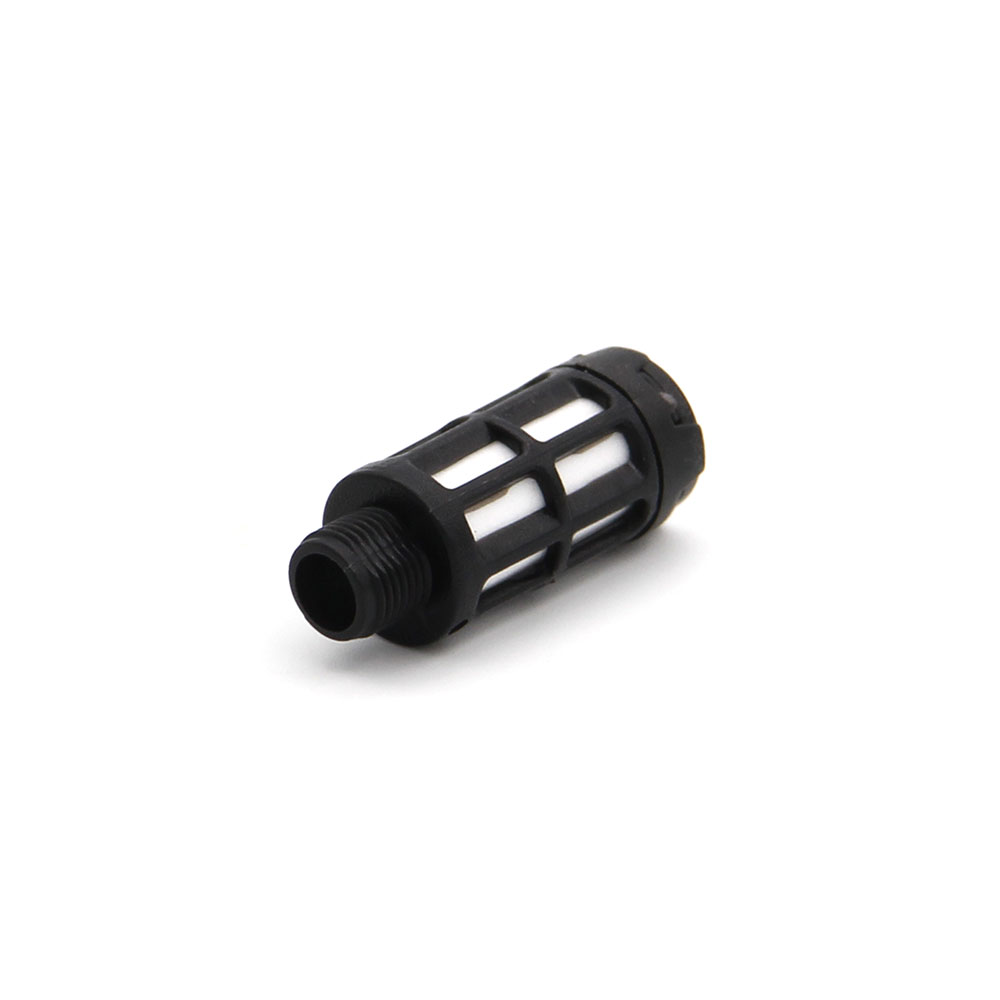 Pneumatic | Fittings | Muffler | Plastic Black | 1/8"