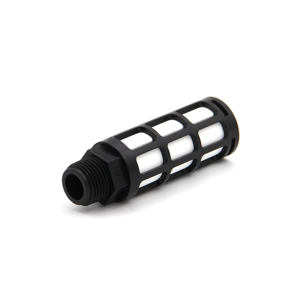 Pneumatic | Fittings | Muffler | Plastic Black | 1/2"