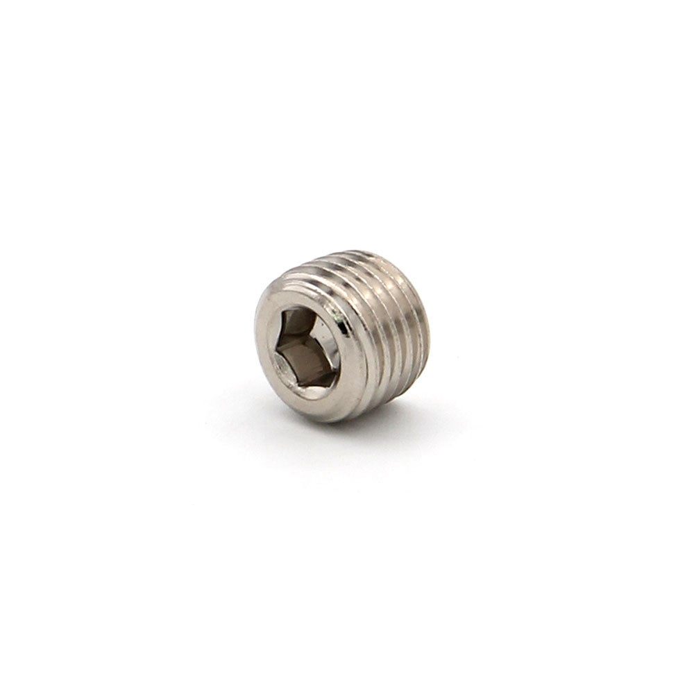 Pneumatic | Fittings | Hexagun Plug End | 1/4" | BD-2