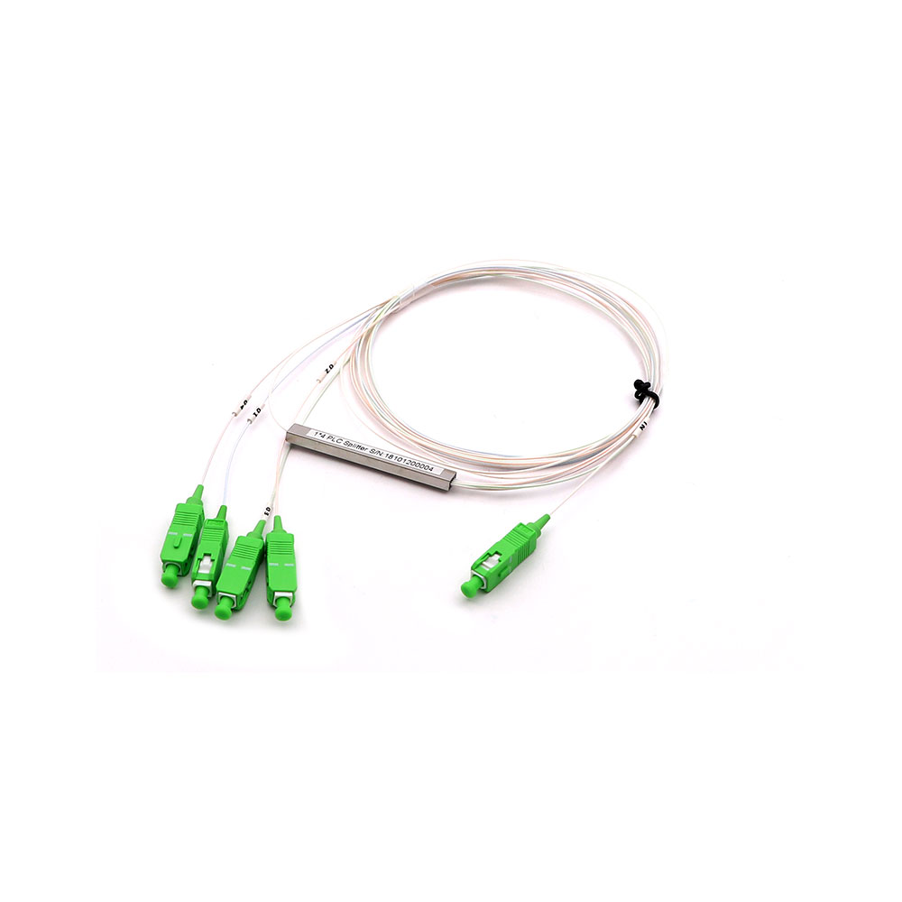 Optical Splitter | Single Mode | SC APC - 4x SC APC | Simplex