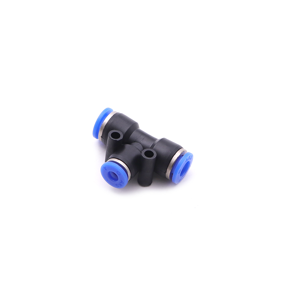 Pneumatic | Fittings | 3-Way | Reducer | 4mm - 2x 6mm | PEG-6-4
