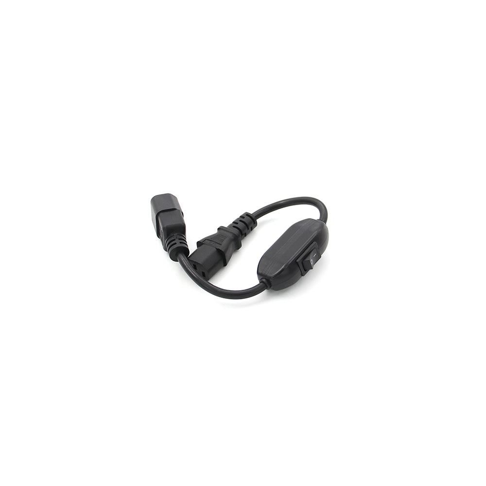 Electric Plug Adapter | C14 - C13 | Switch