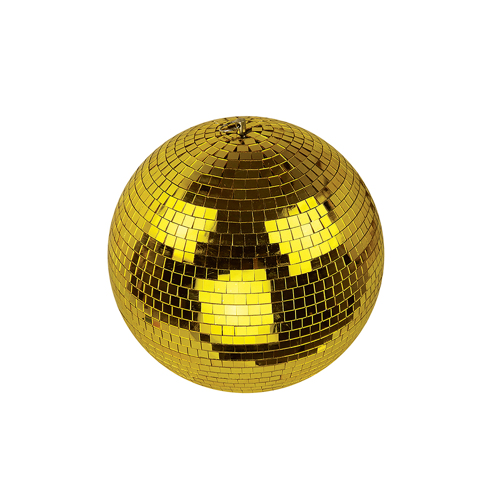 Disco Light Ball Reflection | 10" | Gold