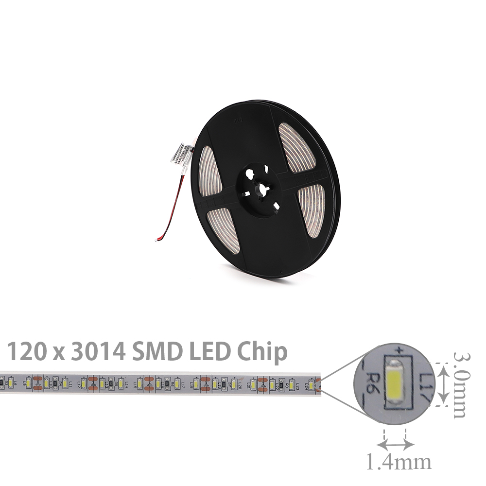 LED Strip Outdoor | 12V DC 40W | 3014 | White | 120x LED Per Meter | 5M