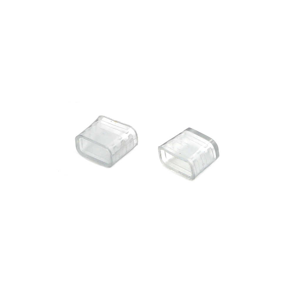 LED Rope Double Connector | Flat | End Cap