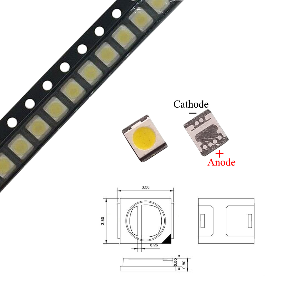 LCD TV | LED Bead | Chip SMD 2835 | 3V | 100~110LM/W | 1W