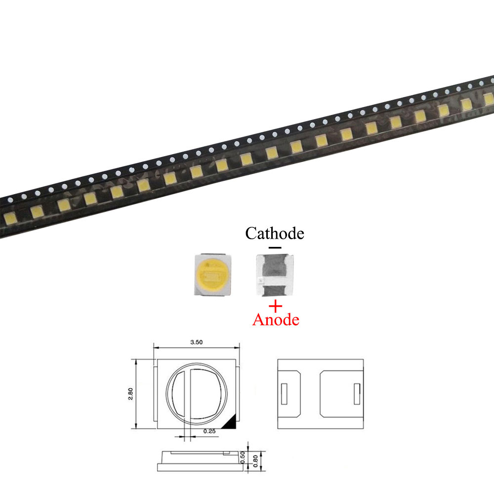 LCD TV | LED Bead | Chip SMD 2835 | 6V | 80~90LM/W | 1.2W