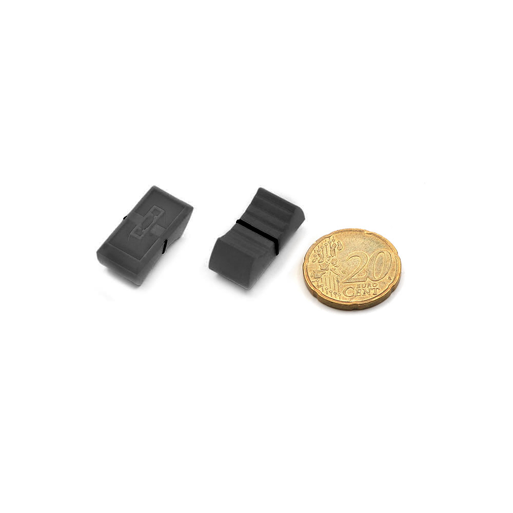 Slide Potentiometer Knob | 14x25mm - 4mm | Black