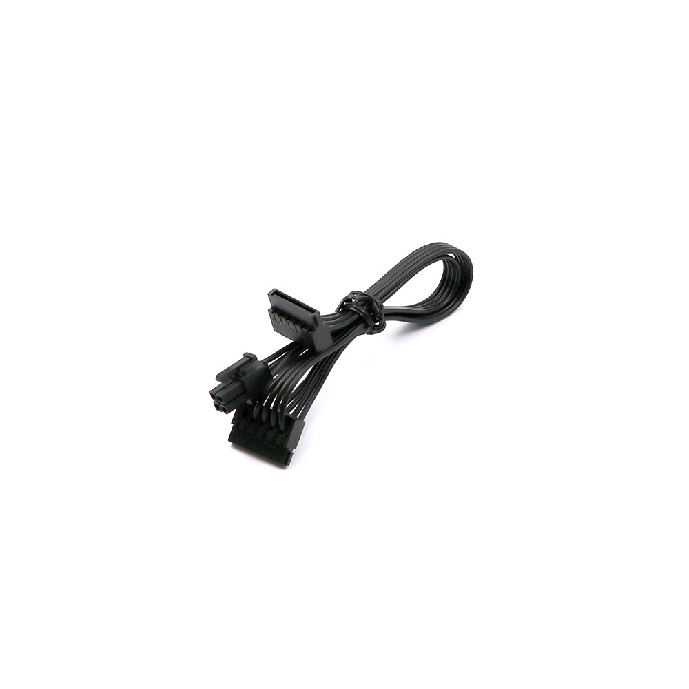 Data Cable | ATX 4-Pin - 2x SATA 15-Pin Serial | Compatible With Lenovo