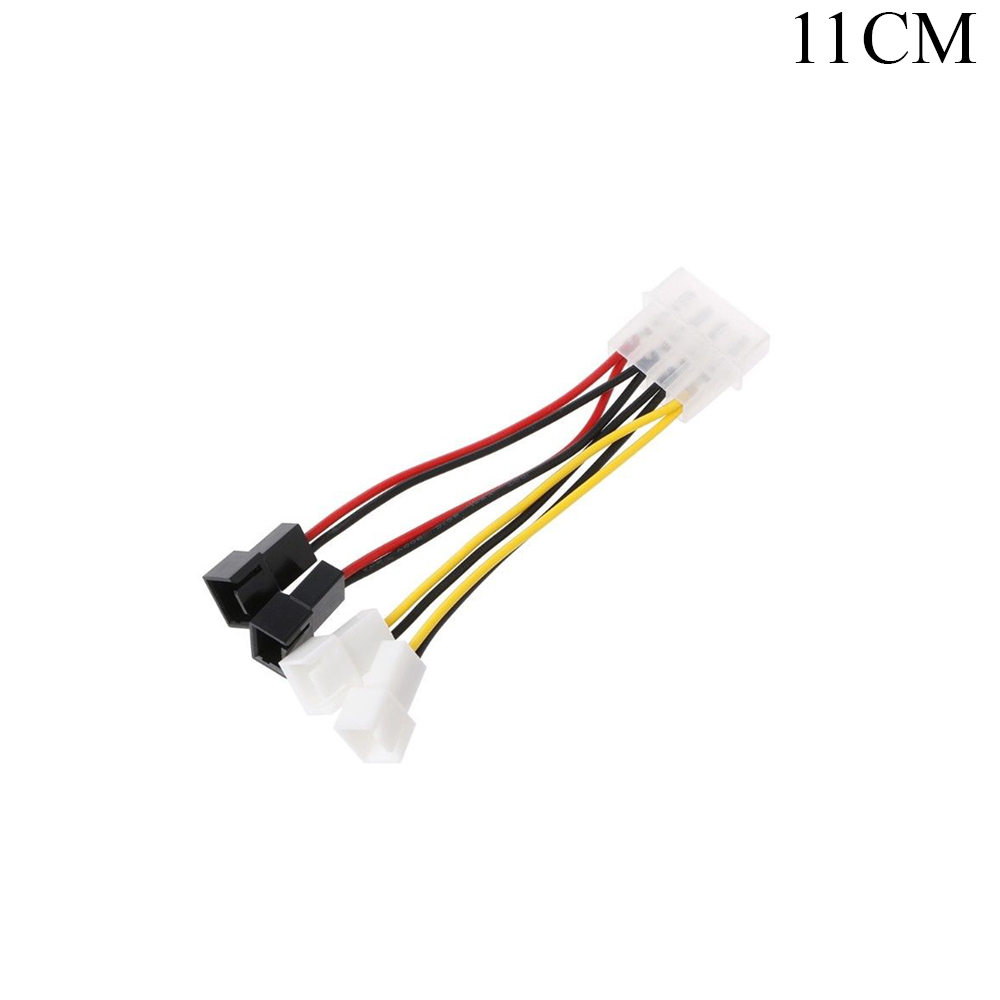 Data Cable | IDE - 2x 3-Pin Fan 5V + 2x 4-Pin Fan 12V | 0.11M