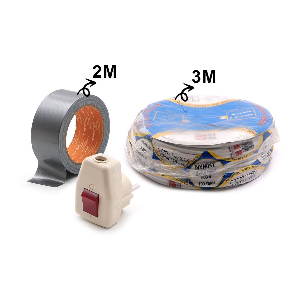 Carpet Heater Accessories | Carbon Isolated