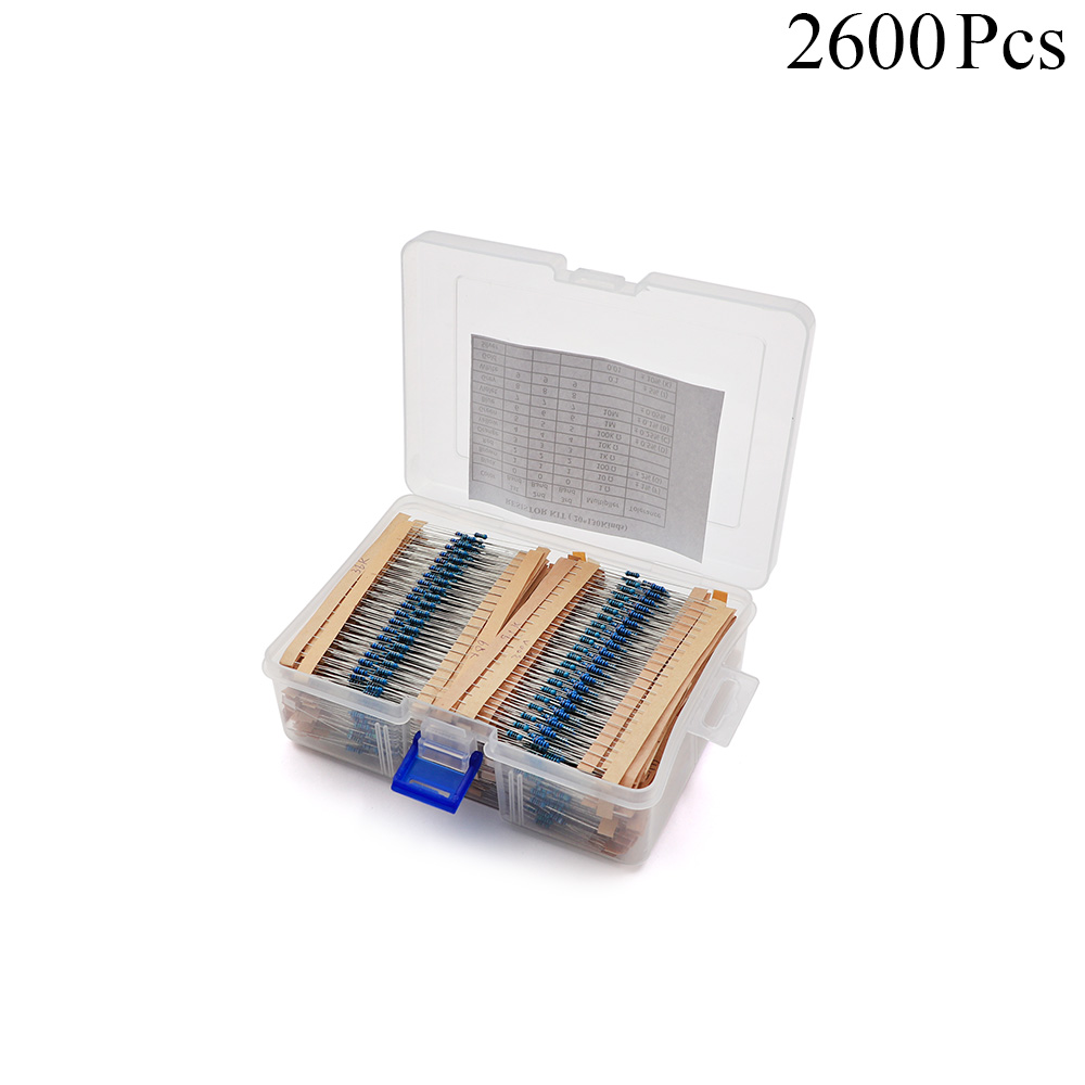 Resistor Carbon Set | 0.25W | 1% | 2600pcs