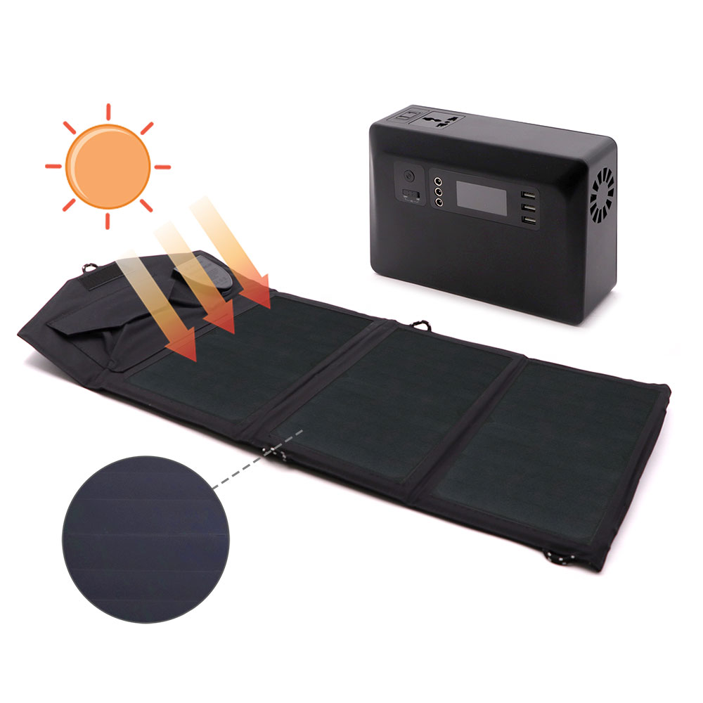 Portable Power Station | Emergency Backup AC-DC-Solar | 220V 300W