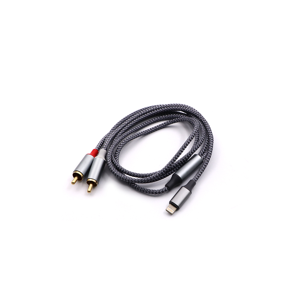 Audio Cable Apple Lightning to 2x RCA Electronics
