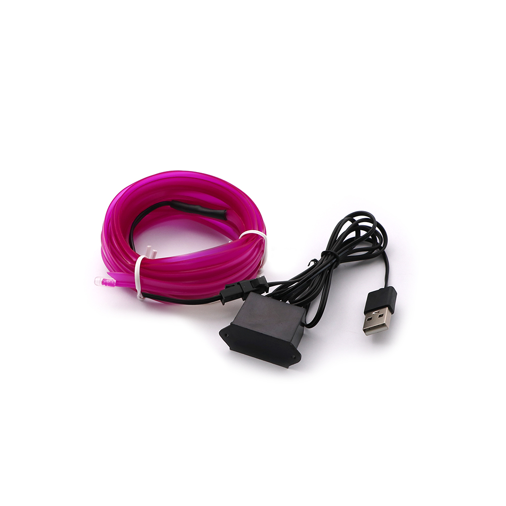 Car Decorative Light | EL Wire | 3m | Purple