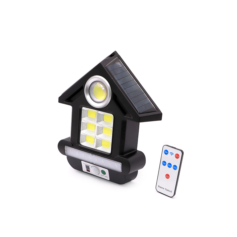 LED Light Solar | 81x LED Lamp COB | Motion PIR Sensor | White