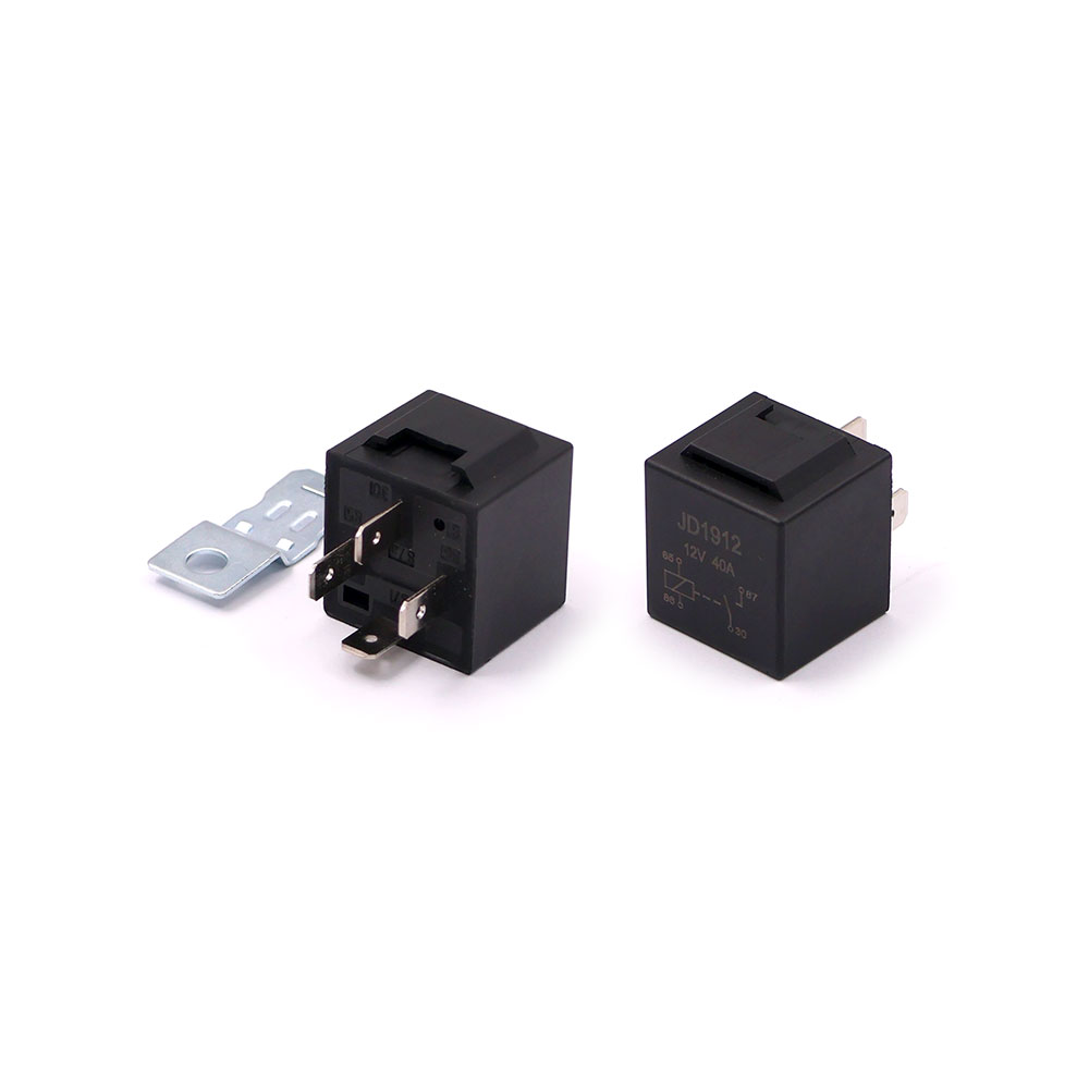 Relay | DC 12V | 40A SPDT 4-Pin | JD1912 | Electronics Katrangi Trading