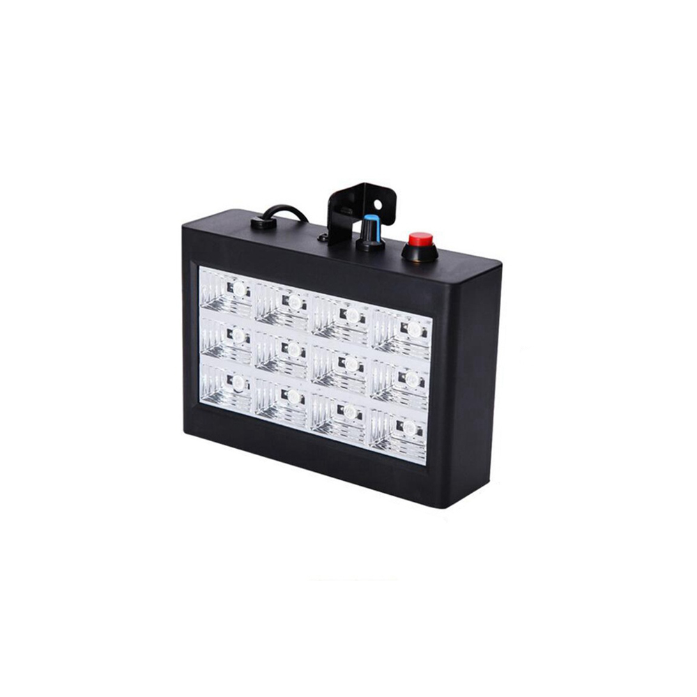 Flasher | 220V AC 15W | 12x LED | Strobe Light Sound Sensor | RGB