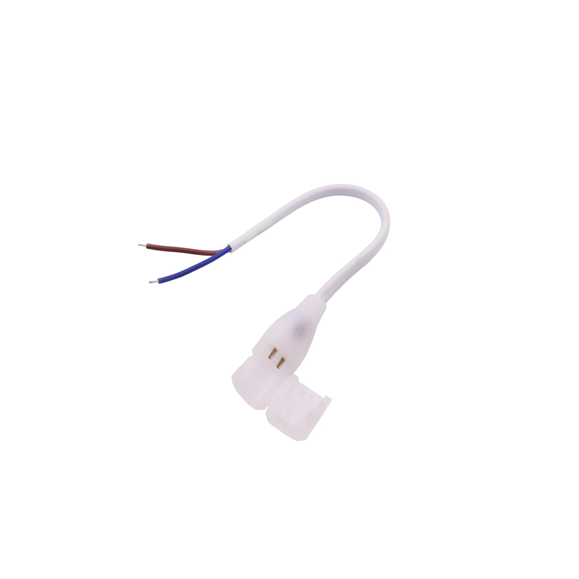 LED Rope Connector | Flat | Single | End Wire