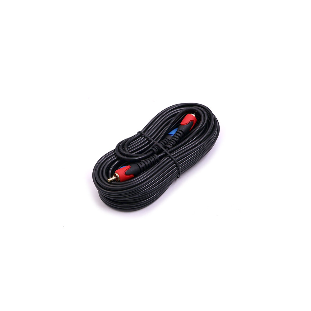 Audio Video Cable | 3x RCA | Male - Male | Gold | 5M 