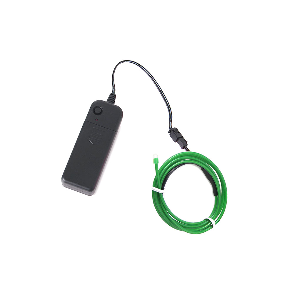 EL Wire | 2xAA 3V | 1M | Green | Driver