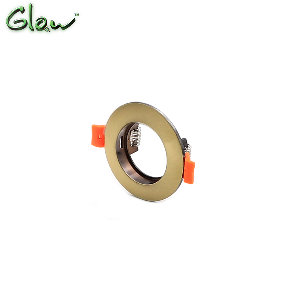 LED Spotlight Cover | Round | MR16 | 60mm | Bronze Frame | SL368 | Glow