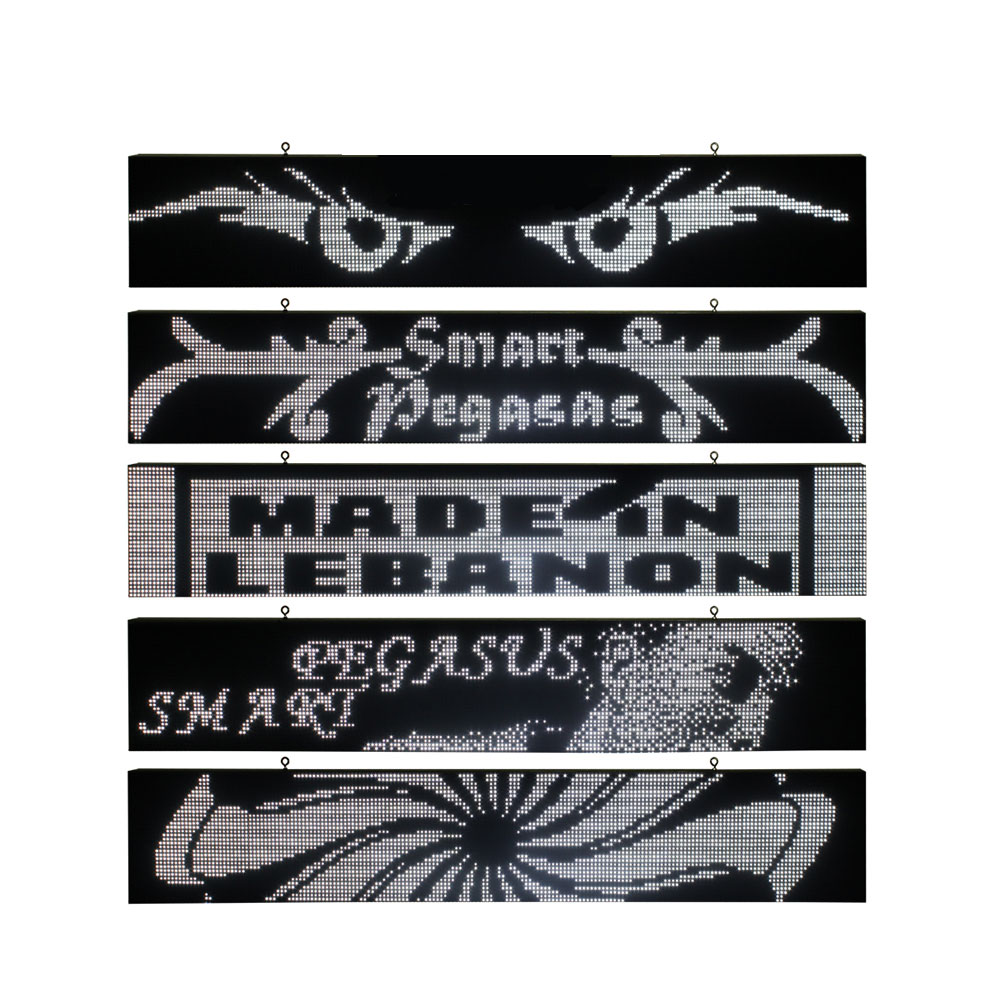 Message Display LED | 2Line | 2M | White | P10 | IP65