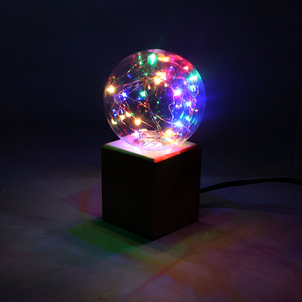 LED Fairy Light AC | Bulb | E27 | Multicolor | Cooper Wire | Flasher