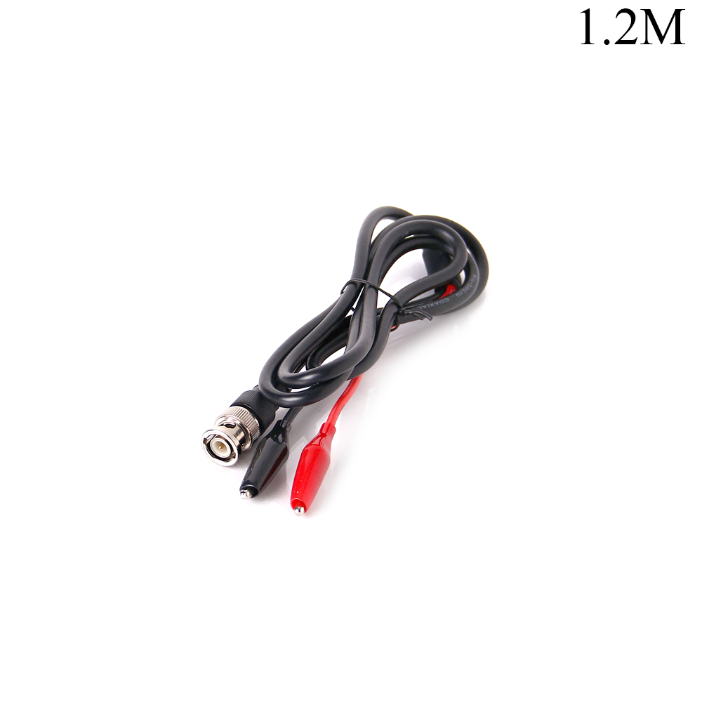 Coaxial Cable | BNC - 2x Alligator Clip | 1.2M 