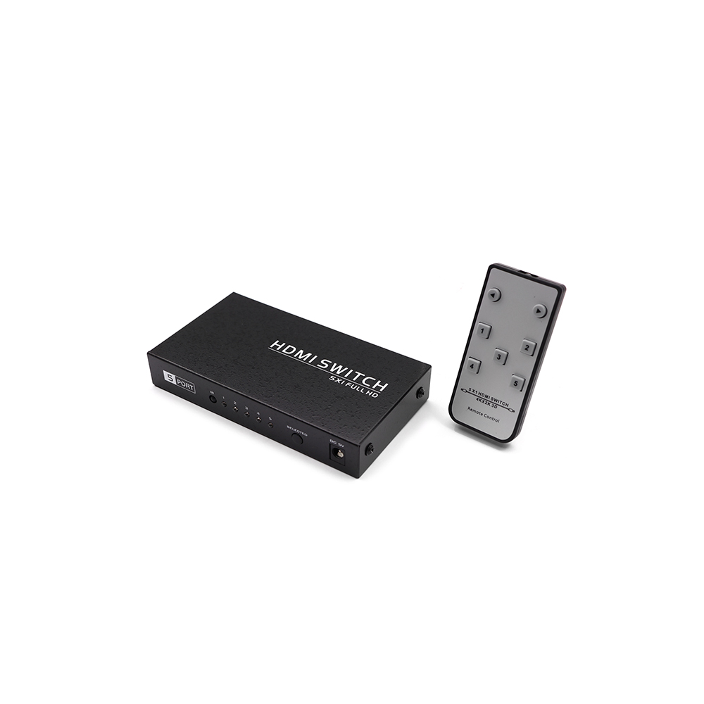 Audio Video Selector | Switch | 5x HDMI | 2K