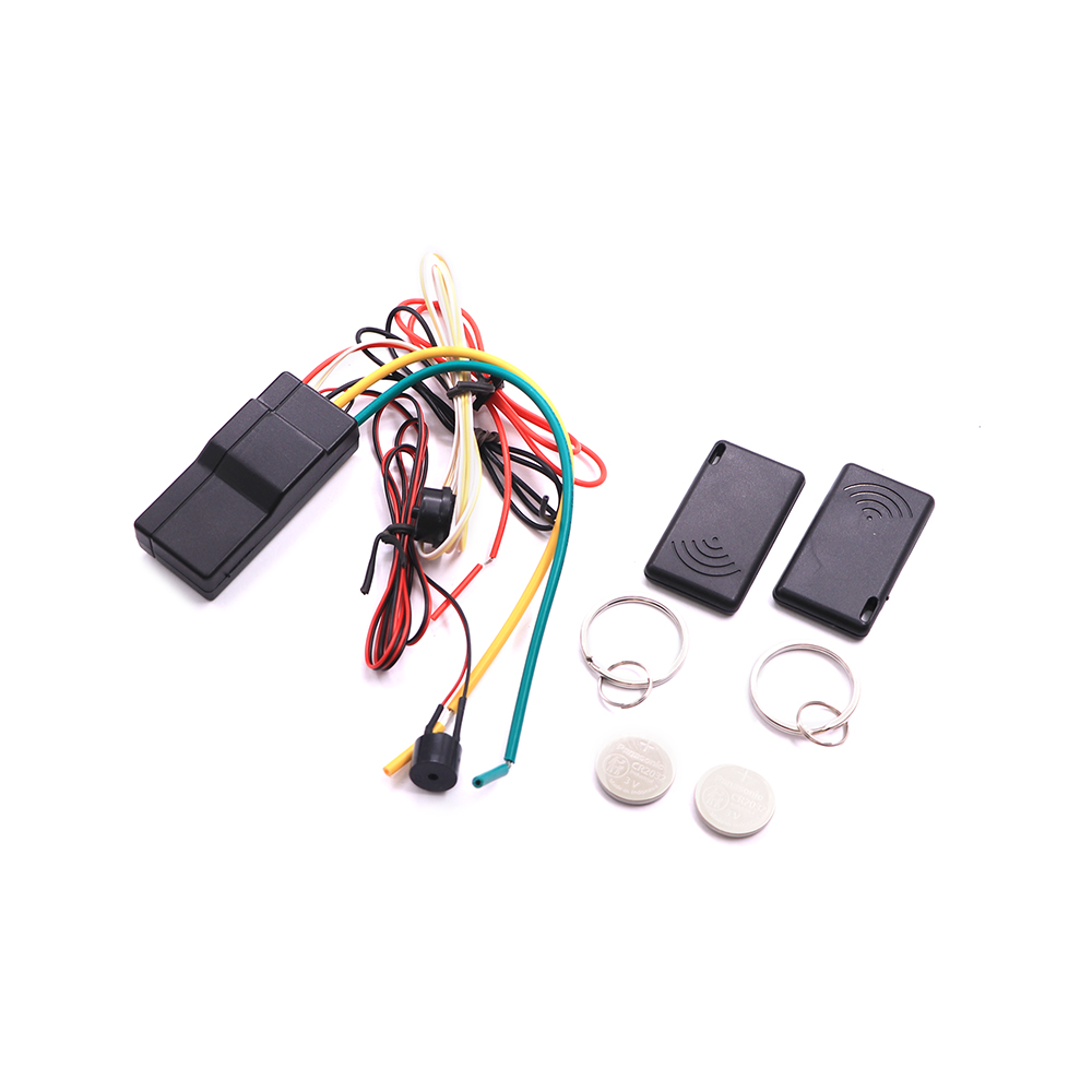 Car Anti-theft Alarm System | 1-Way | Arm & Disarm | RFID  Immobilizer