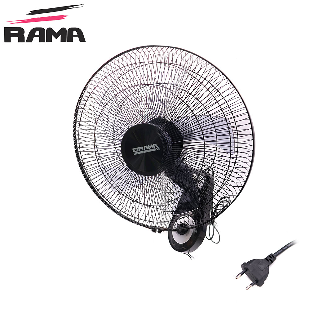 Fan Wall | 18" | 220V AC | 58W | Black | Rama