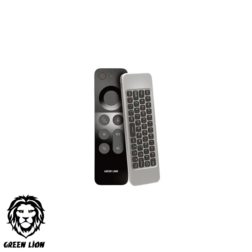 Wireless Remote & Keyboard | Multifunctional Control | Green Lion