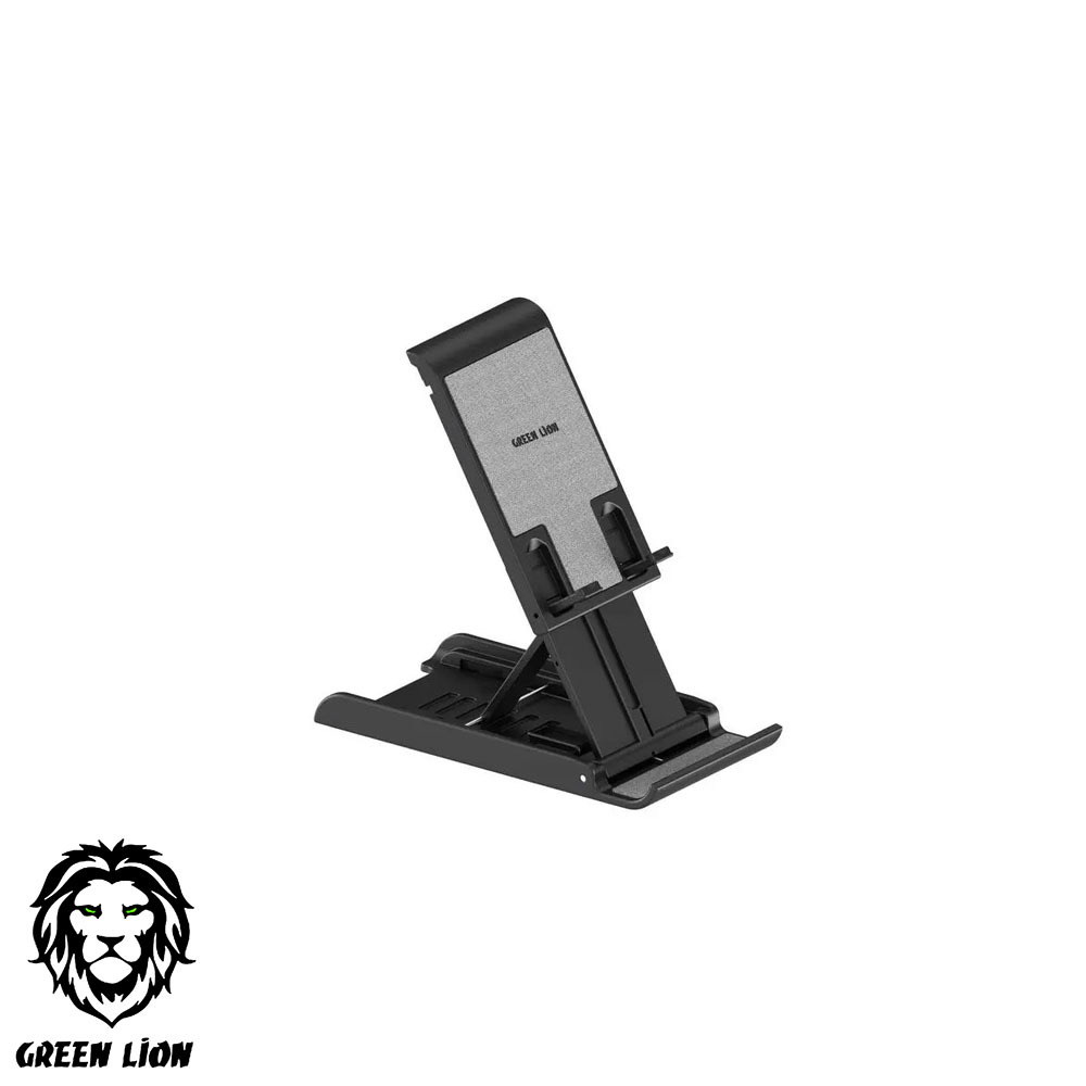 Mobile & Tablet Desktop Holder | Adjustable | Green Lion