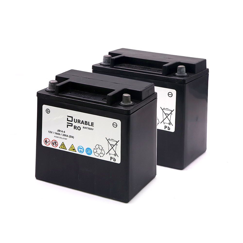Motorcycle Battery | JB14-4 Durable Pro| 12V 14Ah