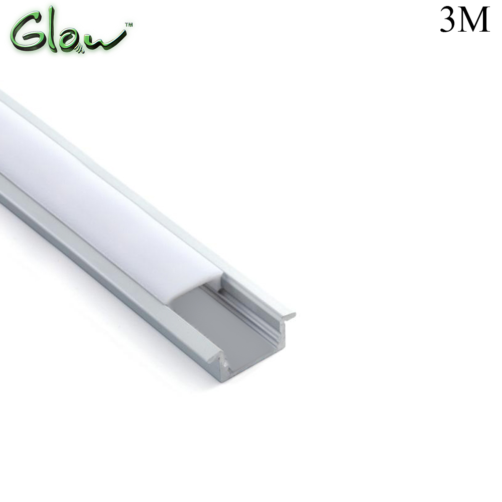 LED Strip Aluminum Profile | AC193 | 3M | Glow