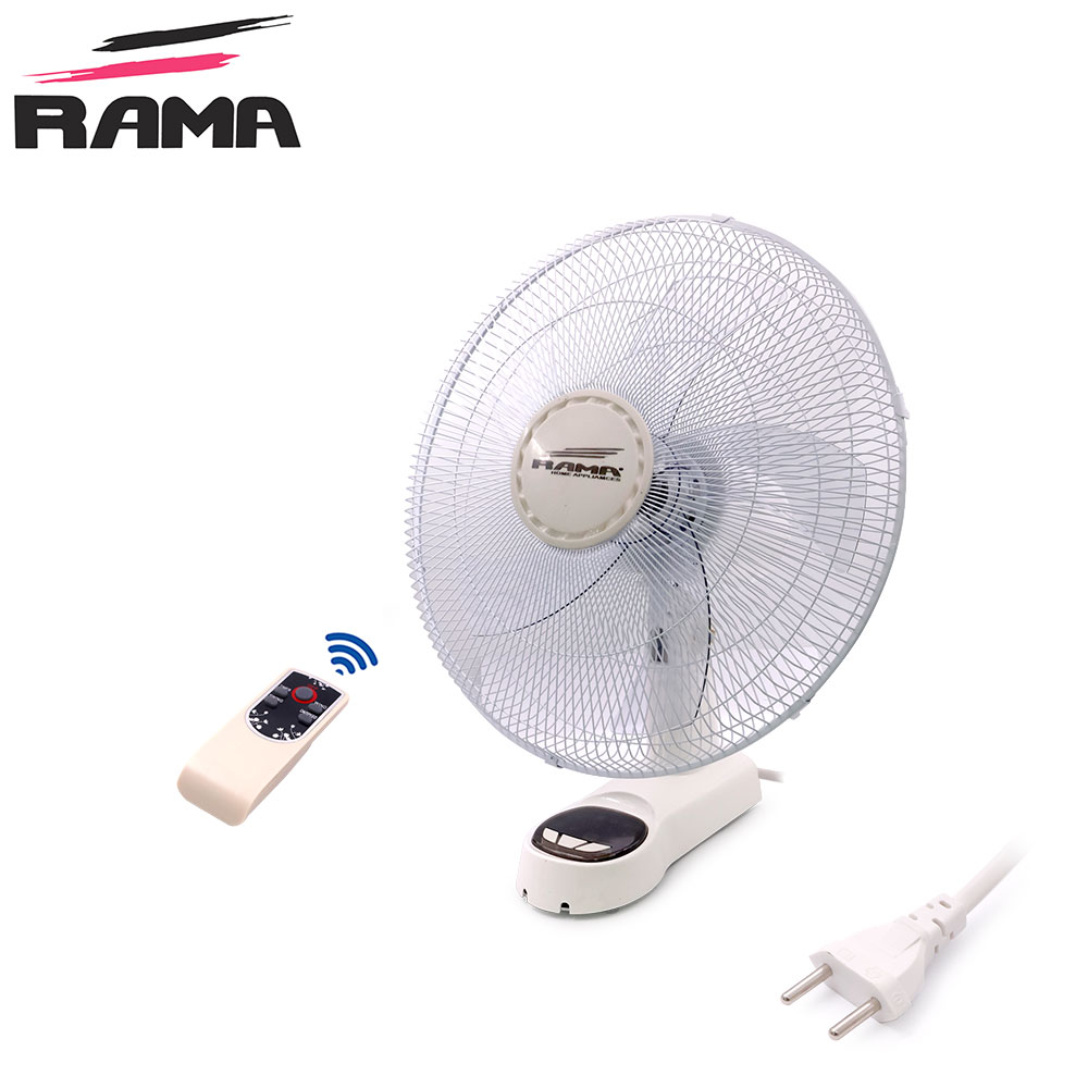 Fan Wall | 18" | 220V AC | 55W | White | Remote | Rama