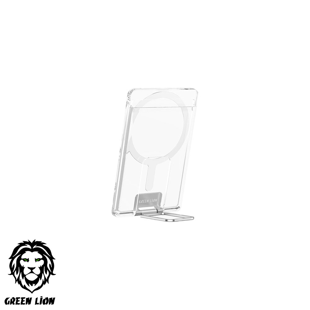 Wallet Magcard Holder | Green Lion