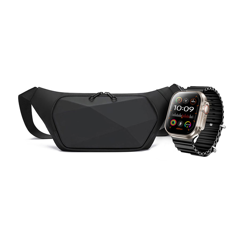 SMART | WATCH | REMAX ULTRA | W16 | POUCH CASE | 1270 | BUNDLE