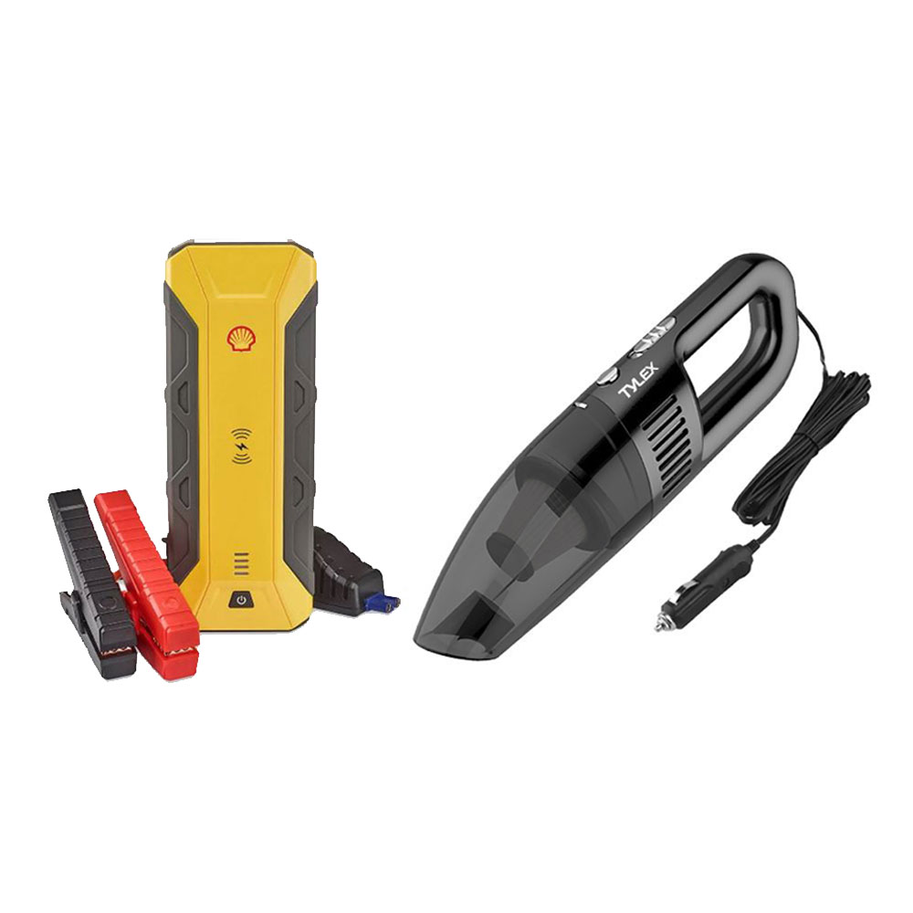 PORTABLE | JUMP STARTER | 16000MAH | CAR VACUUM | XO CZ001A