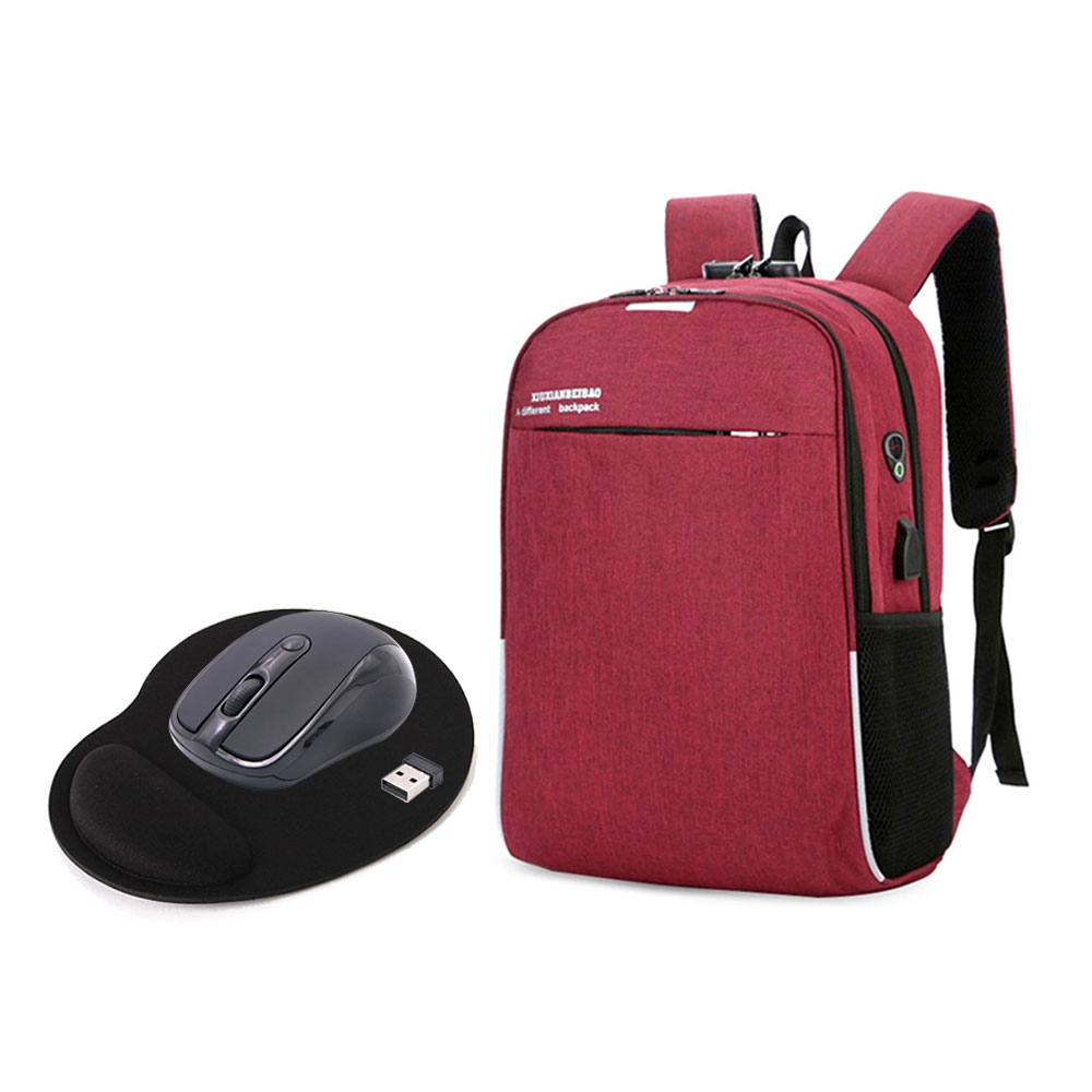 LAPTOP BAG | 4" | WIRELESS | MOUSE | BLACK | MOUSE PAD