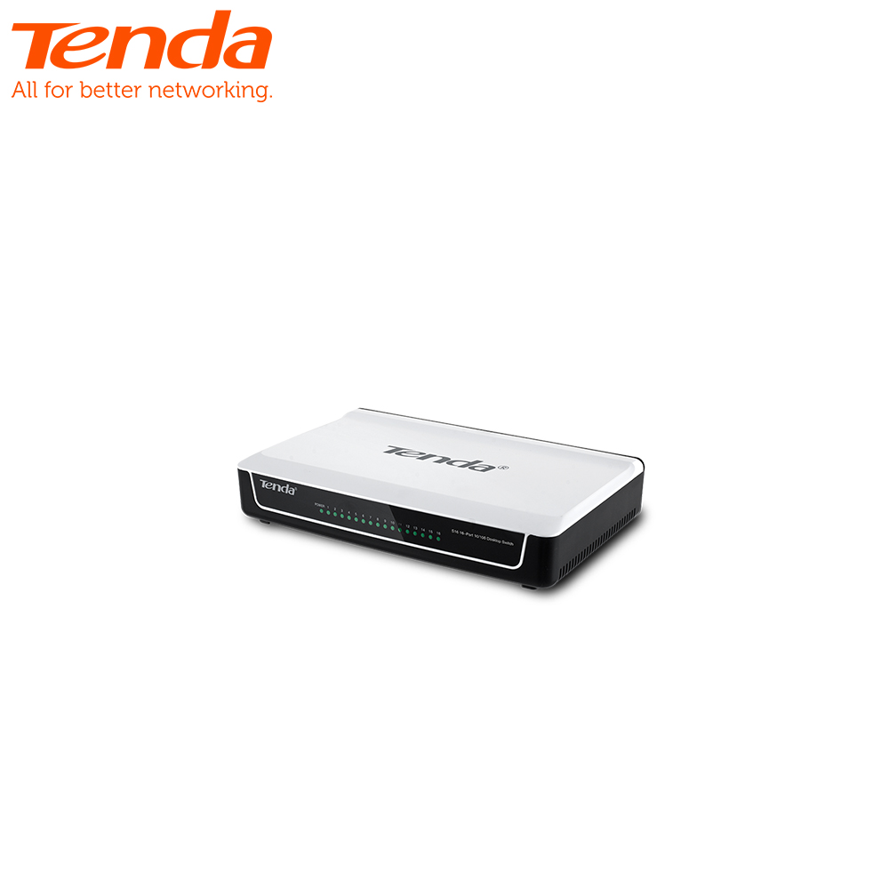 Network Switch | 16-Port | Unmanaged | Tenda