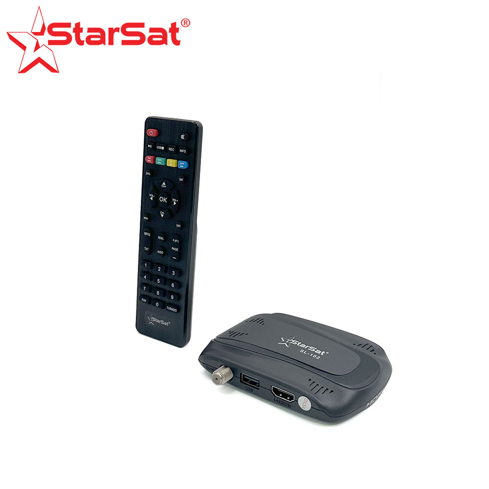 Satellite Receiver | DVB Full HD | 1x Remote | Starsat SL-102