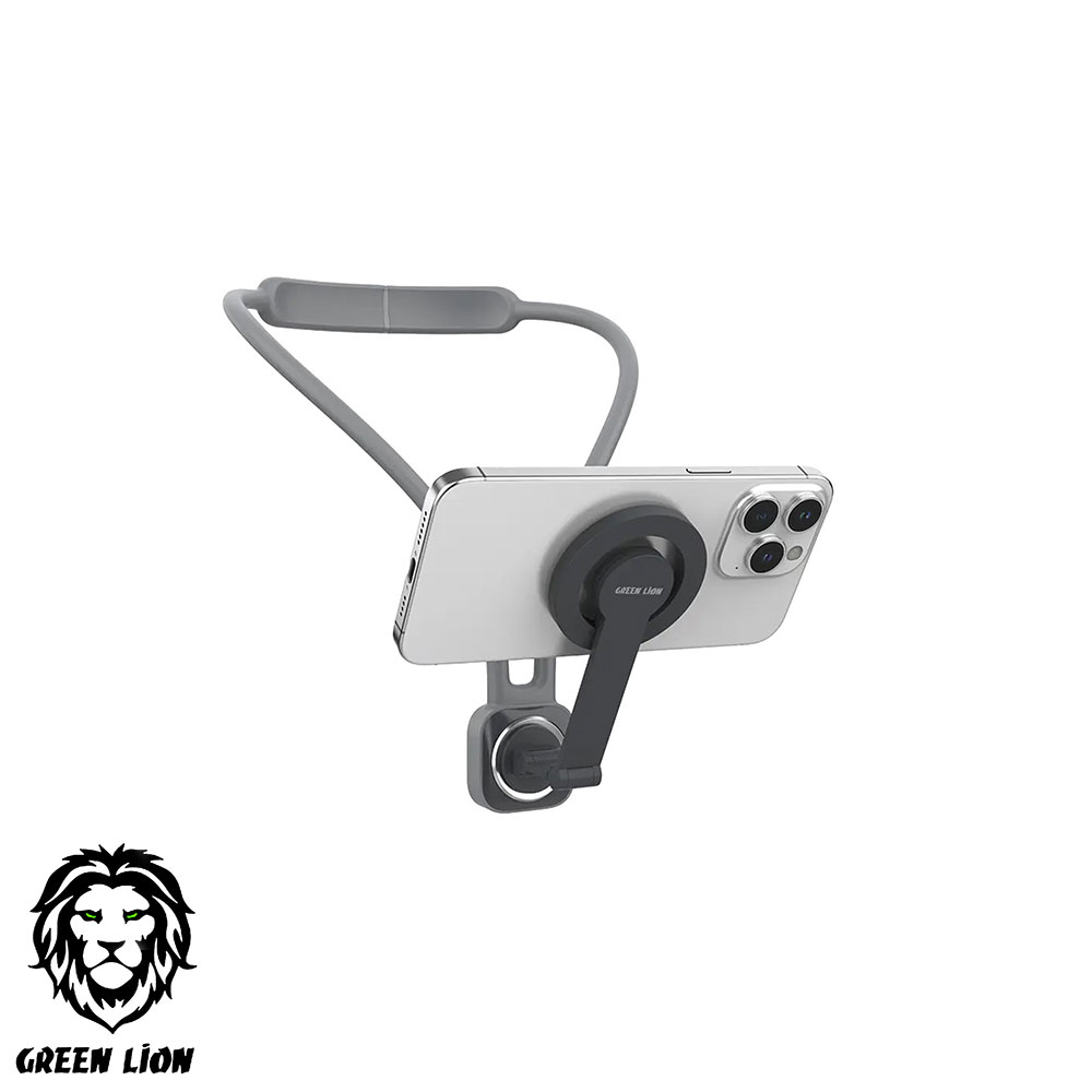 Neck Phone Holder | Magsafe | Green Lion