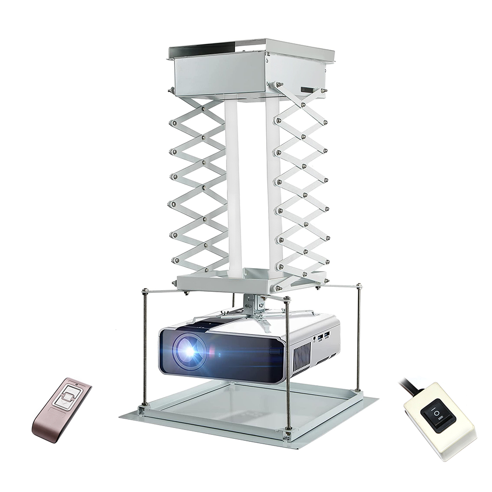Bracket Projector | Lifter Motorized | White | 2M | 25Kg