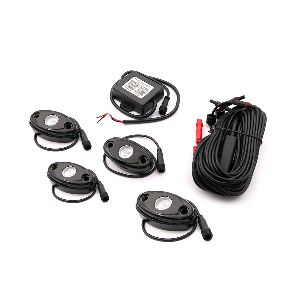 Car Exterior Lighting | Rock Lights x4 Pods | RGB