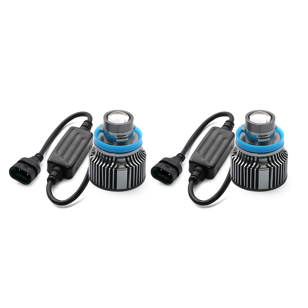 Car Exterior Lighting | Laser Fog Lens Headlight | H11 | Ice Blue