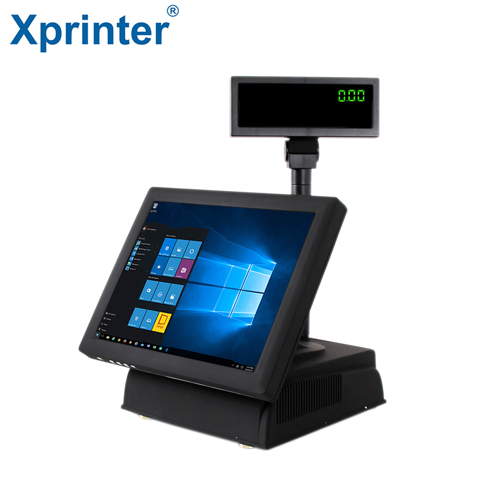 POS System | 15" Touch Screen | Customer Panel | 2GB DDR3 RAM | 320GB HDD